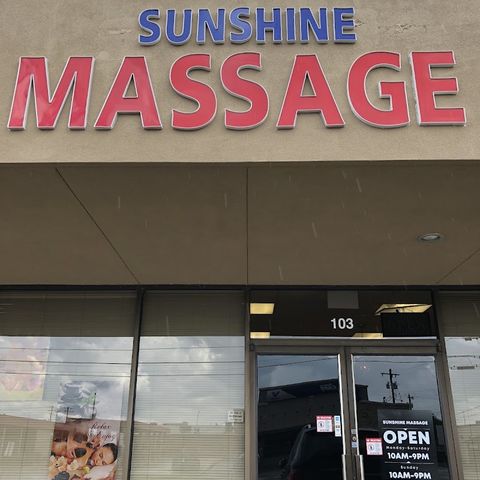 Sunshine massage, massage spa in Denton, TX